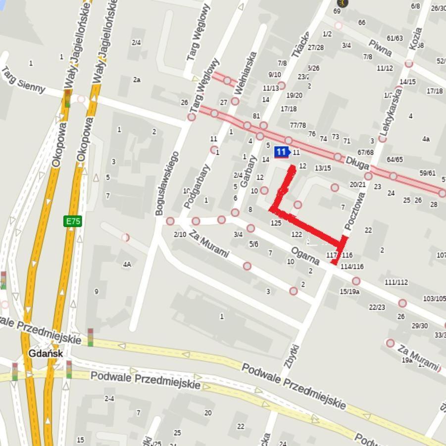 Apartament Old Town Dluga 格但斯克 外观 照片